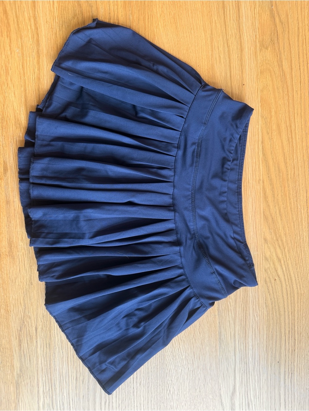 Girls navy Blue Pleated athletic Skirt